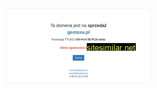geotaxa.pl alternative sites