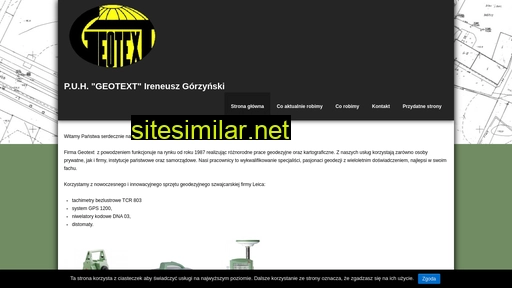 geotext.pl alternative sites