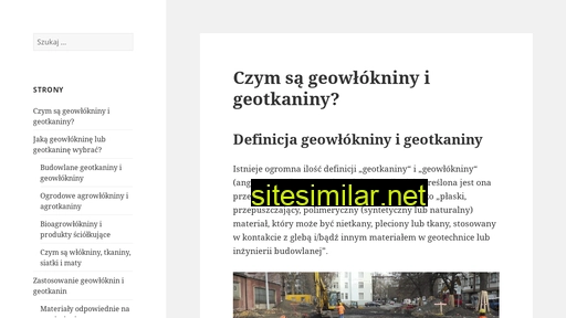 geowlokniny-geotkaniny.pl alternative sites