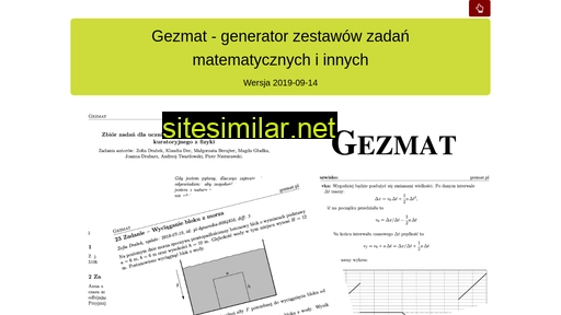 gezmat.pl alternative sites
