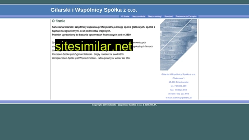 gilarski.pl alternative sites