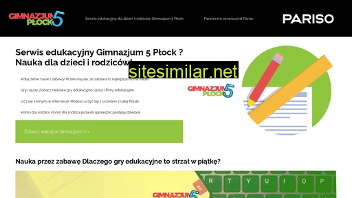 gimnazjum5plock.pl alternative sites