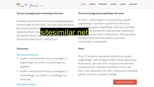 glossa.info.pl alternative sites