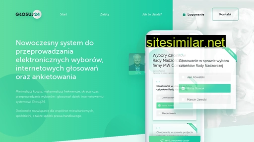 glosuj24.pl alternative sites