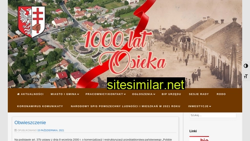 gmina-osiek.pl alternative sites
