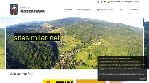 gminakoszarawa.pl alternative sites