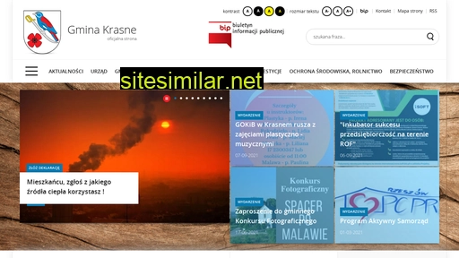 gminakrasne.pl alternative sites