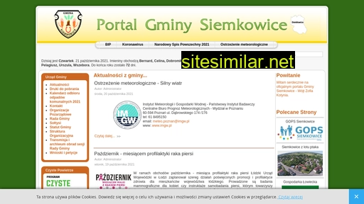 gminasiemkowice.pl alternative sites