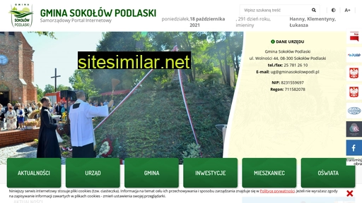 gminasokolowpodl.pl alternative sites
