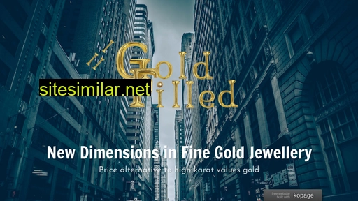 Goldfilled similar sites