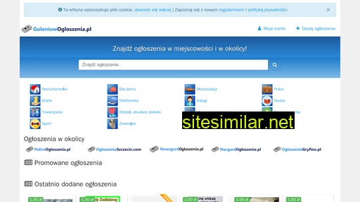 goleniowogloszenia.pl alternative sites