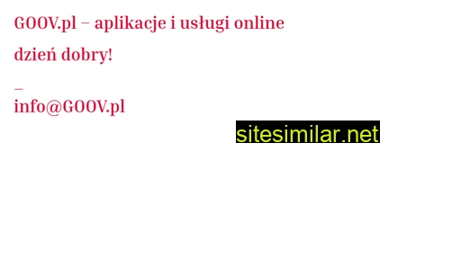 goov.pl alternative sites