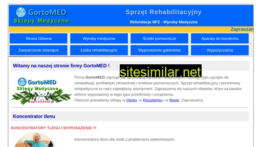 gortomed.com.pl alternative sites