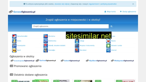gorzowogloszenia.pl alternative sites