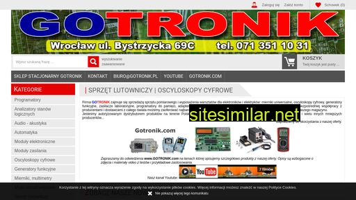 gotronik.pl alternative sites