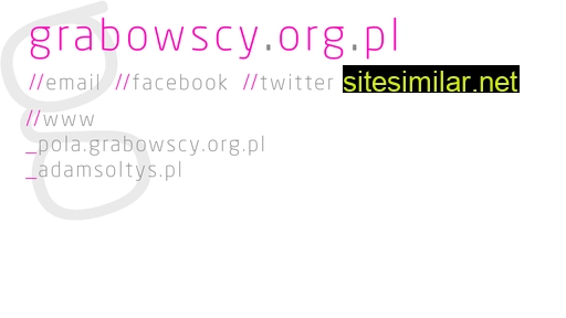 grabowscy.org.pl alternative sites