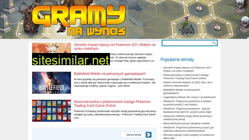 gramynawynos.pl alternative sites
