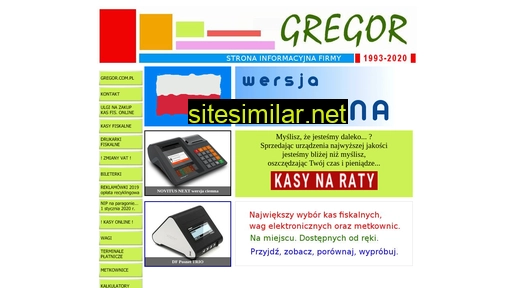 gregor.com.pl alternative sites