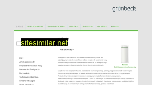 grunbeck.pl alternative sites