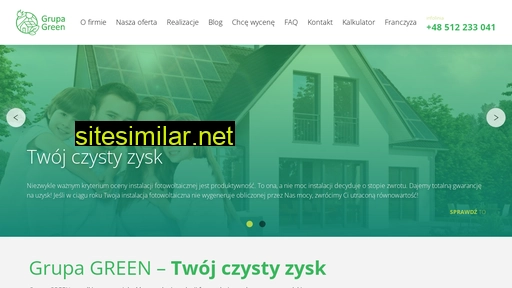 grupagreen.pl alternative sites