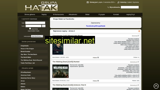 grupahatak.pl alternative sites