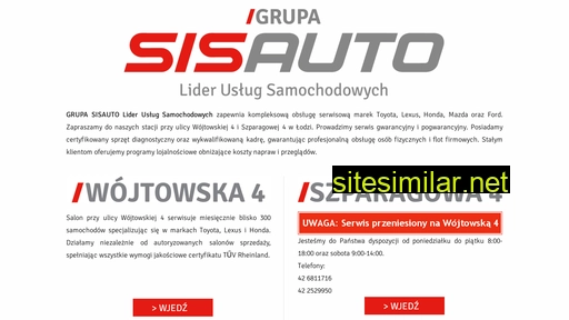 grupasisauto.pl alternative sites