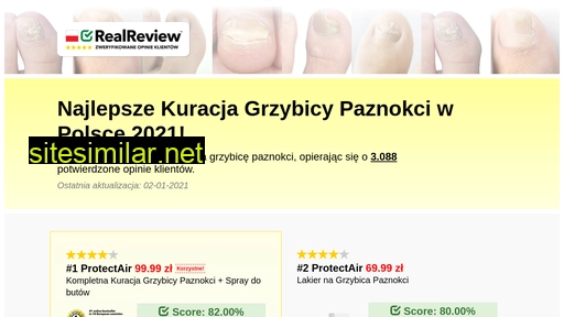 grzybicapaznokci.pl alternative sites