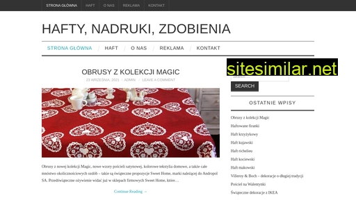 haftidruk.pl alternative sites