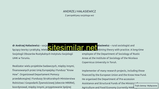 Halasiewicz similar sites