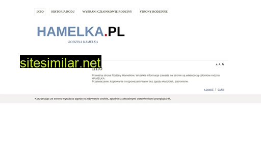 hamelka.pl alternative sites