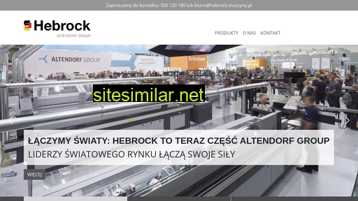 Hebrock-maszyny similar sites