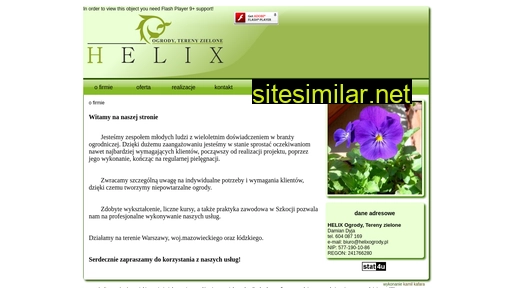 helixogrody.pl alternative sites