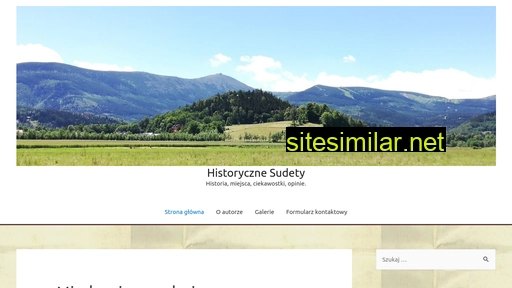 historycznesudety.pl alternative sites