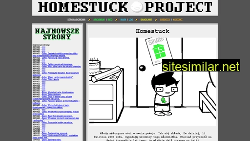 homestuckproject.pl alternative sites