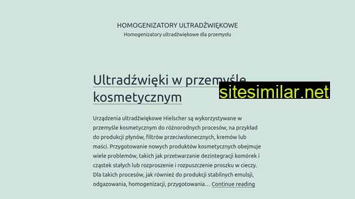 homogenizator.pl alternative sites