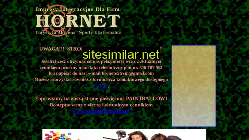 hornet-survival.pl alternative sites