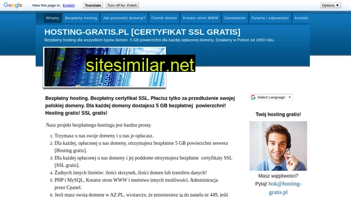 hosting-gratis.pl alternative sites