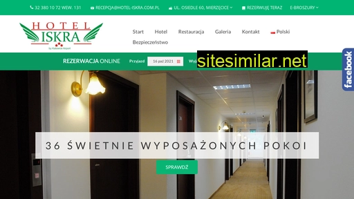 hotel-iskra.pl alternative sites