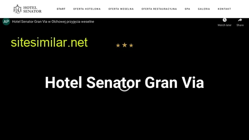 hotel-senator.pl alternative sites