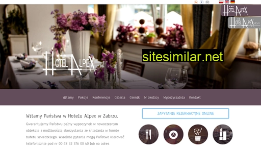 hotelalpex.pl alternative sites