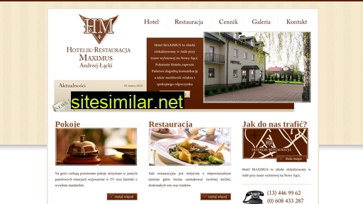 hotelmaximus.pl alternative sites
