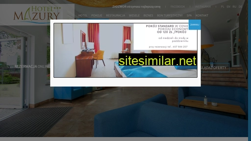 hotelmazury.pl alternative sites