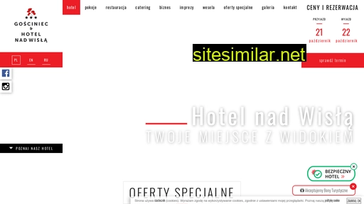 hotelnadwisla.pl alternative sites