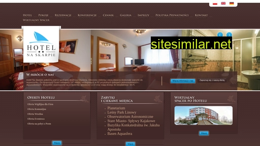 hotelnaskarpie.com.pl alternative sites