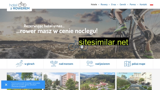 hotelzrowerem.pl alternative sites
