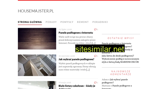 housemajster.pl alternative sites