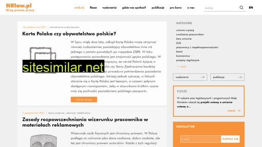 hrlaw.pl alternative sites