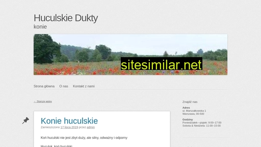 huculskiedukty.pl alternative sites