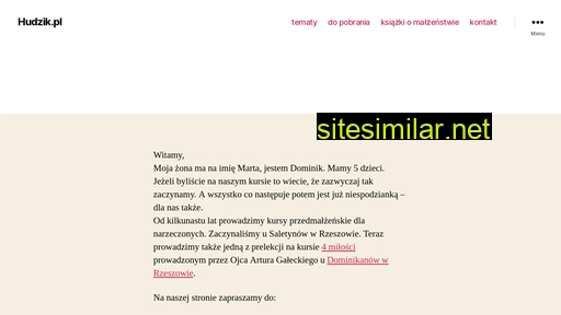 hudzik.pl alternative sites