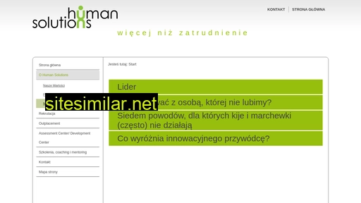 humansolutions.pl alternative sites